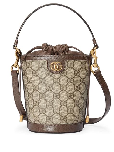 gucci white bucket bag|Gucci ophidia bucket.